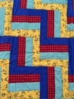 Handmade Quilt - Primary Colors - Teddy Bears In Sports - 59" x 48" — photo 3