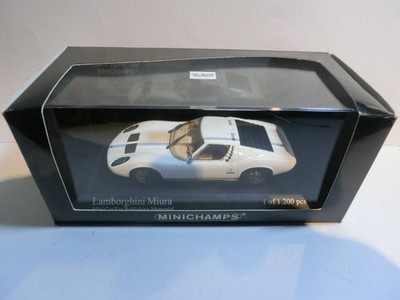 Minichamps PMA 1/43 Lamborghini Miura White Diecast Model Special Order