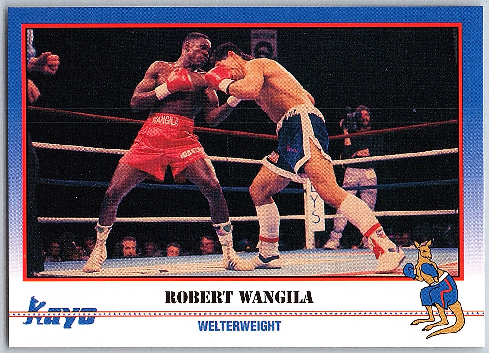 1991 Kayo #075 Robert Wangila [Base] wrong number printed