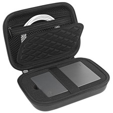 Hard Drive Case Portable Shockproof EVA Storage Bag For Seagate 1TB5TB HDD Blac