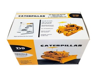 1/25 Caterpillar D9 Series E Tractor 9S blade and No.184 Hydraulic