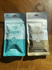 The Super Patch Company:The Kick-It Patch & The Lumi Patch Pack Of 28 Patches