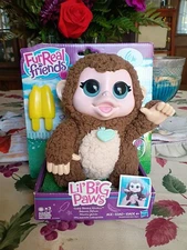 FurReal Friends Baby Cuddles My Giggly Monkey Little Big Paws Giddy Banana Monke