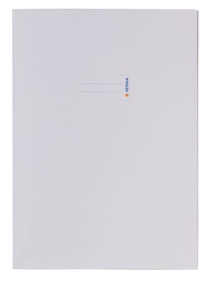 HERMA Paper Exercise Book Cover A4, with inscription field, made of 100% recycle
