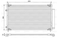 Valeo Kondensator Klimaanlage 822604 Aluminium FüR Toyota Yaris Hybrid NHP130_