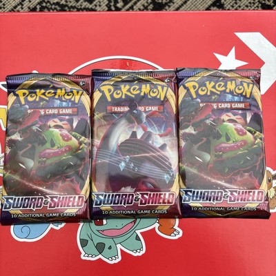 Pokemon TCG Schwert und Schild Base Set Booster Pack x1 Random Artwork