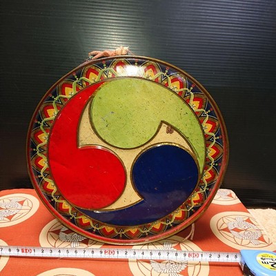 Antique Taiko Drum - Taiko Drum Vintage Retro Japan Collectible Item