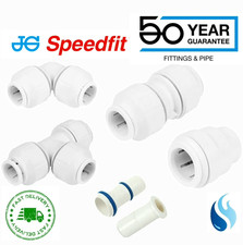 JG Speedfit 15mm 22mm Push Fit Elbow Straight Plumbing Fittings JOHN GUEST