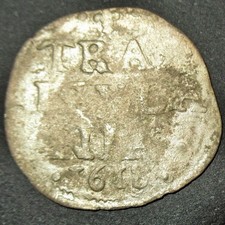 Certificat début date 1618 colonial néerlandais argent New York Dime Overijssel comme neuf
