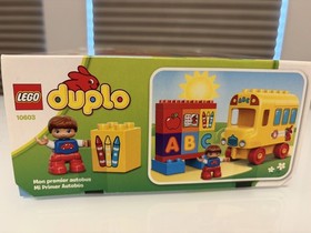 LEGO DUPLO : 10603 My First School Bus New&Sealed some sticker residue