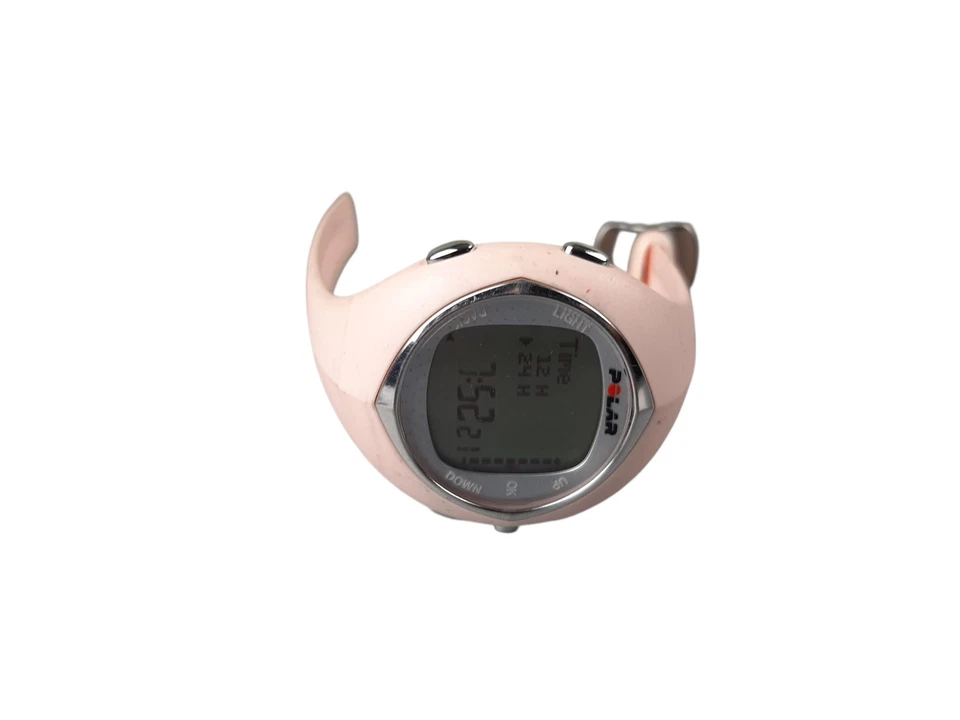 Ladies Polar F6 Blush Pink Training Heart Rate Digital Watch L6 (Watch Only) - Image 2 of 4