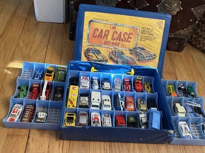 HOT WHEELS MATCHBOX COLLECTION 42 Yat Ming CARS CASE 1970 s /80 s CAR TOYS Case