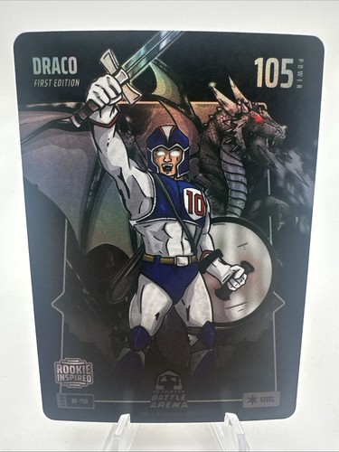 2024 Bo Jackson Battle Arena 1st Edition Edition Draco First Ice Battlefoil #89