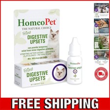 Natural Cat Digestive Upsets Relief Homeopathic Drops, 15ml for All Ages