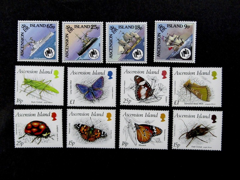 nystamps British Ascension Stamp Mint OG NH L10y1450