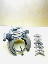 Mathey Dearman Pipe Beveling Machine Mode MS Beveler 1-1/2 to 4 W/ Inserts #V3