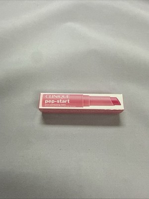 CLINIQUE Pep-Start Pout Perfecting Lip Balm in  GUAVA'' (.05oz/1.4gm) Mini NIB.
