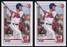 2020 1st Bowman Draft Paper ~ Petey Halpin ~ LOT OF 2 ~ #BD-69 ~ Guardians