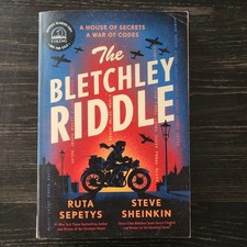 The Bletchley Riddle by Ruta Sepetys Steve Sheinkin WW2 Uncorrected Proof ARC 