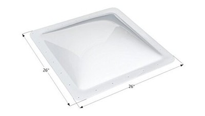  01857 RV Skylight SL2222-22'' x 22'' x 4'' White