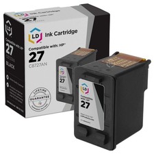 LD Replacement Replacement works with HP27 HP 27 / C8727AN Black Ink Cartridge