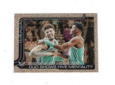 2025/26 Topps Sand Glitter Hornets Duo Have Powerful Sting #283