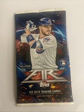 2018 Topps Fire Unopened Pack