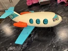 1970's Fisher Price Vintage Little People Fun Toy Jet Airplane Plane  Toy