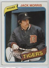 1980 Topps Jack Morris #371 HOF 0a3