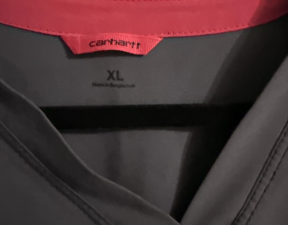 Juego Exfoliante Carhartt Force dos tops y uno inferior verde azulado/azul marino/gris para mujer XL Foto 4 de 4