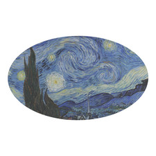Starry Night Magnet Oval Fun Vincent Van Gogh Art Magnets