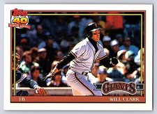 1991 Topps - Will Clark #500