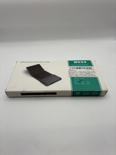 B033 Portable Wireless Keyboard Bluetooth Touchpad Magnetic Triple Folding, New