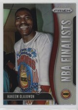 2019-20 Panini Prizm NBA Finalists Silver Prizm Hakeem Olajuwon #10 HOF 0kd8