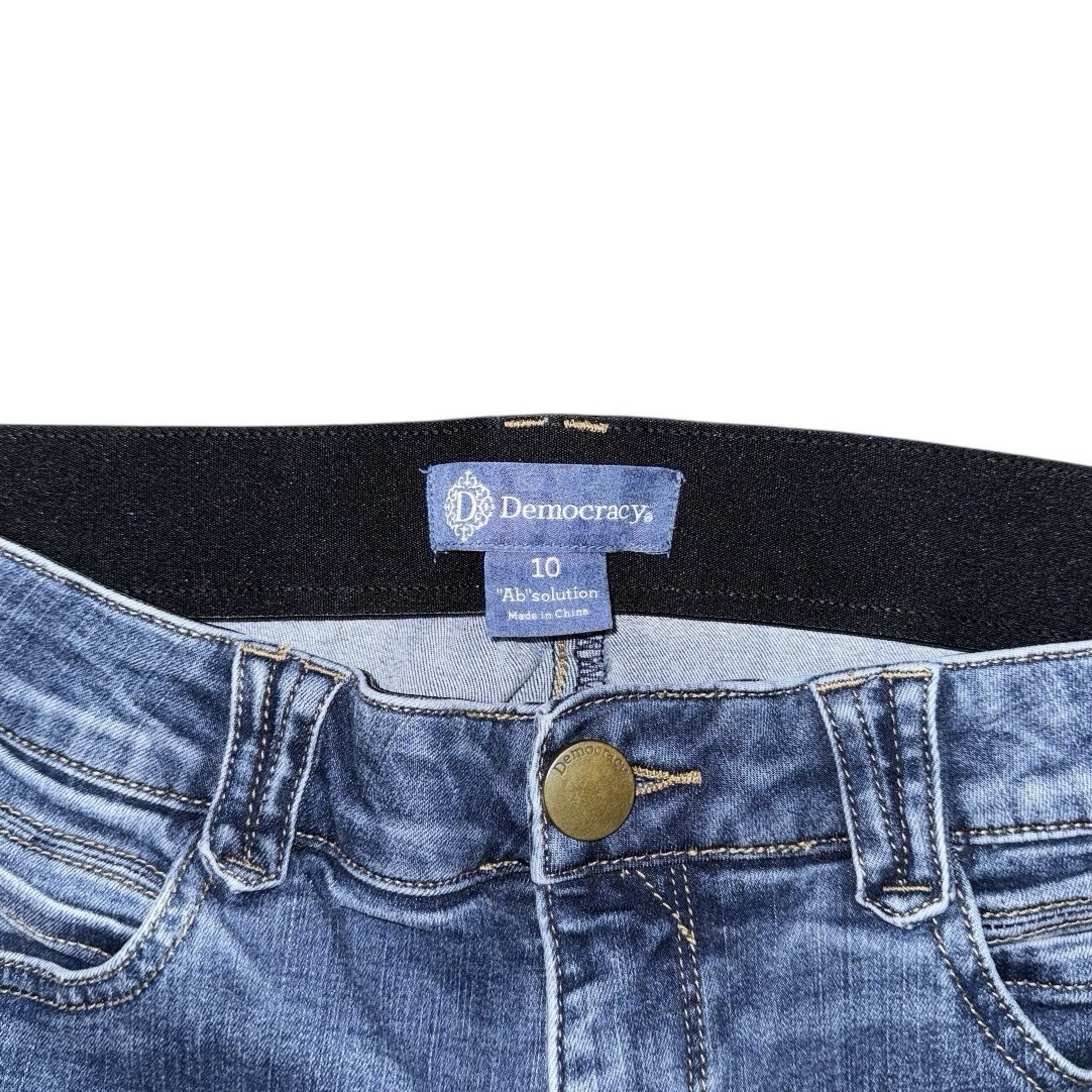 Democracy Ab Solution Distressed Medium Blue Wash… - image 6