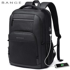 2025 Travel Waterproof Backpack with USB Charging Port Fit 15.6 Inch Laptop