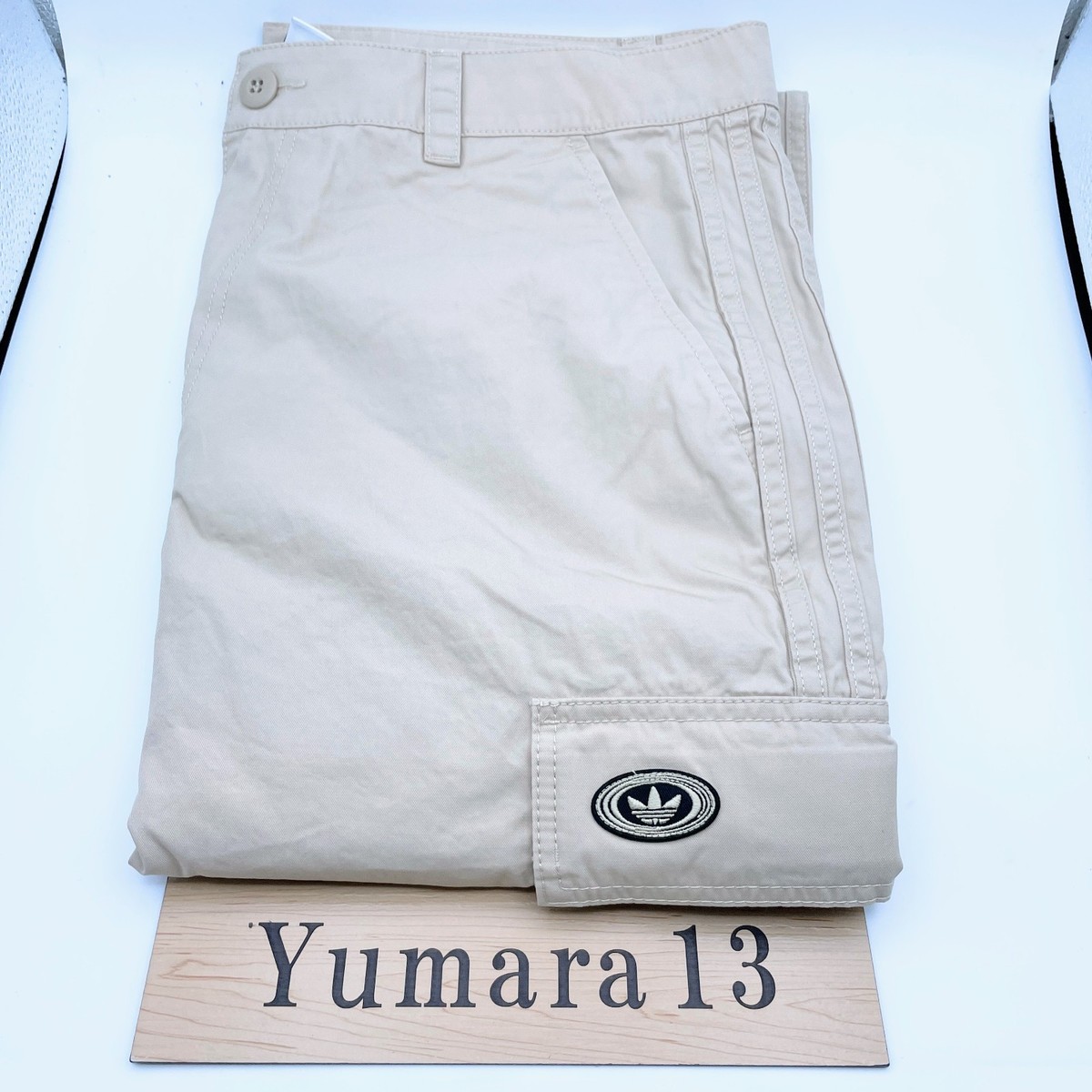 adidas 90s alternative sport washed cargo pants Stone Khaki KS6855