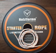 #4 CHAINSAW TRIMMER BLOWER ETC RECOIL STARTER REPLACEMENT ROPE BY THE FOOT $.97