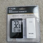 New Taylor Wireless Digital Indoor Outdoor Thermometer Easy to Read 1730