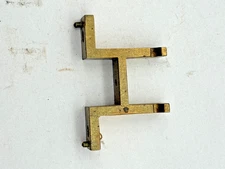 HERSCHEDE 9 TUBE CLOCK MOVEMENT PART PENDULUM PERCH ANCHOR BRIDGE (CM94-3122)
