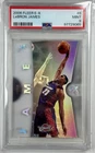 2006 FLEER E-X #6 LEBRON JAMES CLEAR ACETATE CARD -  PSA 9
