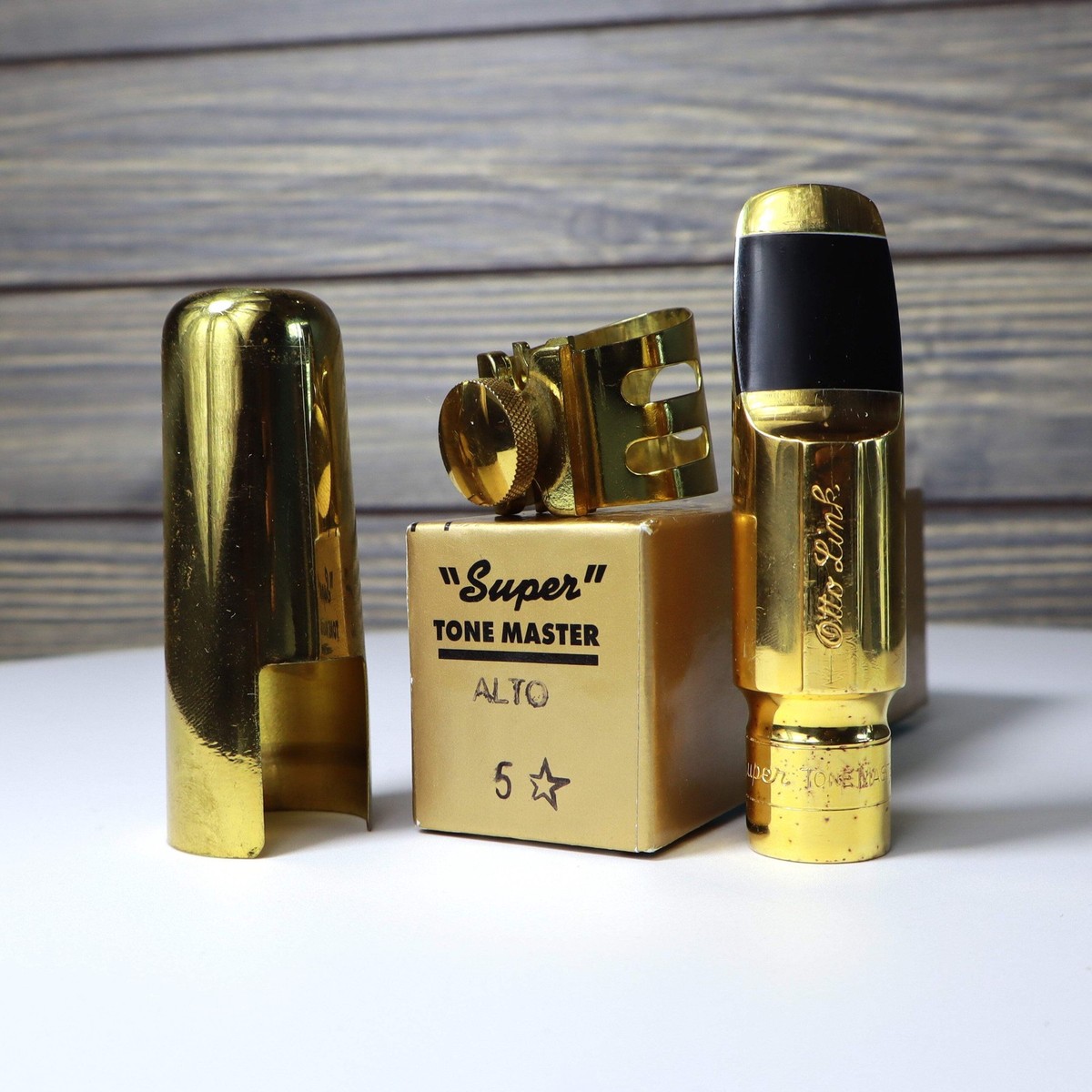 Otto Link Gold Plated Alto Sax Mouthpiece 5* B-STOCK | eBay