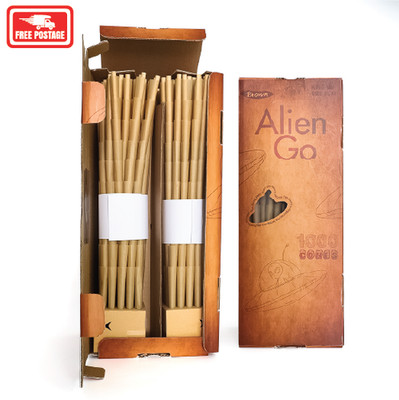 Alien Go - 1000 Kegel, 110 mm King Size naturbraune Zapfen (kostenlose Lieferung)