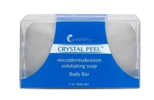 Crystal Peel 4.0 oz Microdermabrasion Exfoliating Soap Body Bar NIB