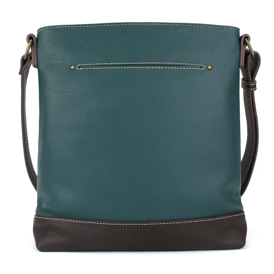 Bolso Mensajero Chala Dulce - Suculento - Turquesa Foto 3 de 4