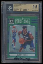 2016-17 Donruss Optic Rookie Kings Green #6 Buddy Hield #/5 (BGS 9.5)