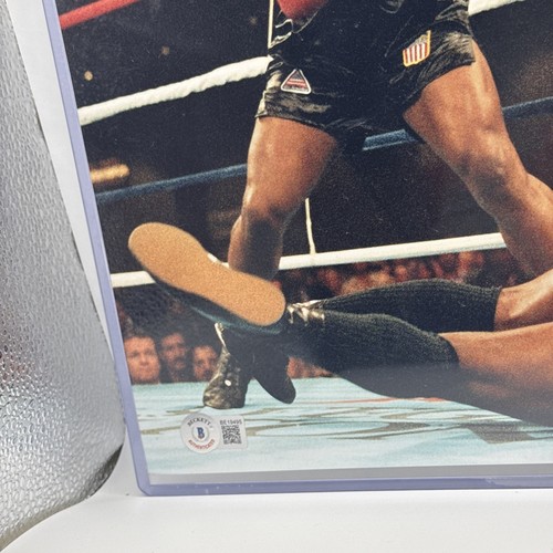 Mike Tyson Signed 11x14 Knockout Boxing Photo AUTO BAS Hologram - Picture 5 of 5