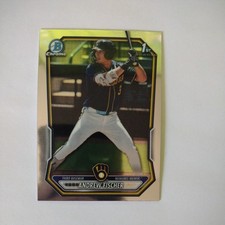 2026 Bowman-Andrew Fischer #BCP-149 1st Bowman Chrome-Milwaukee Brewers