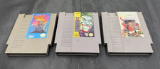 Batman: Return of the Joker, Shadow of the Ninja & Contra NES Games (Lot of 3)