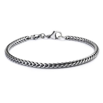 Trollbeads Foxtail Bracelet Chain Sterling Silver 925 Choose Size No Clasp